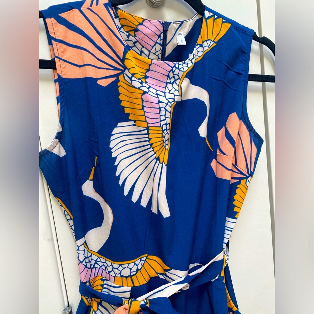 Fun Pattern Crane jumpsuit